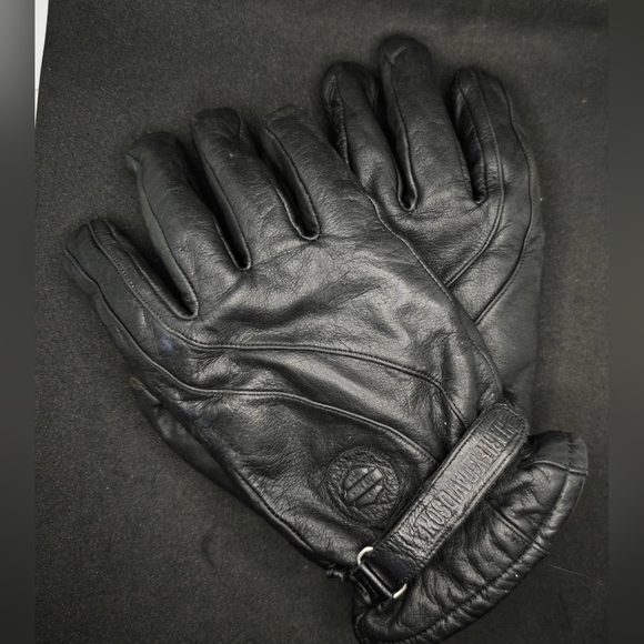 Harley-Davidson men's leather gloves - Picture 1 of 4